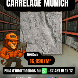 Carrelage Munich 60x60 cm – 16,99€/m²
