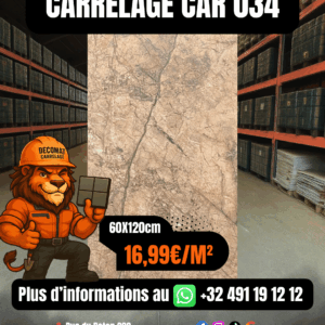 Carrelage Car 034 60x120 cm – 16,99€/m²