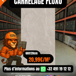 Carrelage Fluxo  60x120 cm – 20,99€/m²
