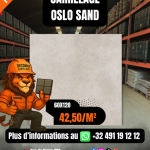 CARRELAGE OSLO SAND 60X120 CM – 42,50€