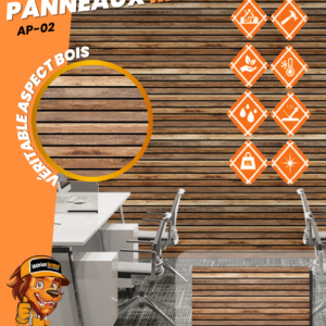 Panneau Mural 6 PANEL AP 02 (100x50x2,5)